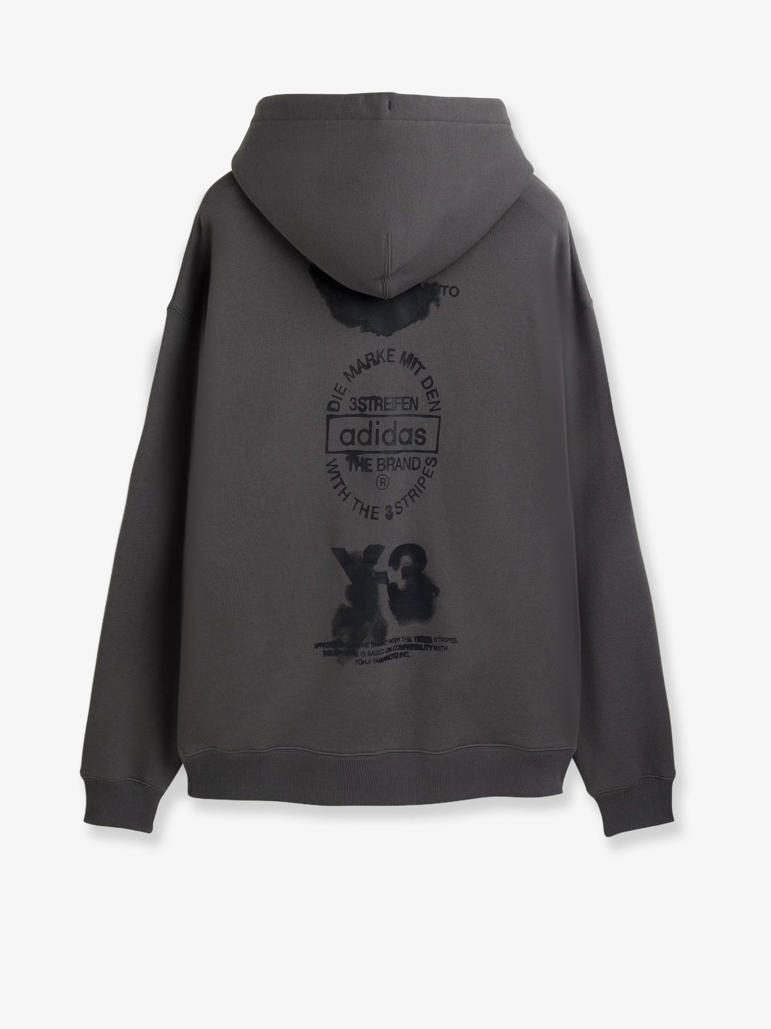 Adidas Y-3 Gfx Hoodie Cotton Sweatshirt - 2