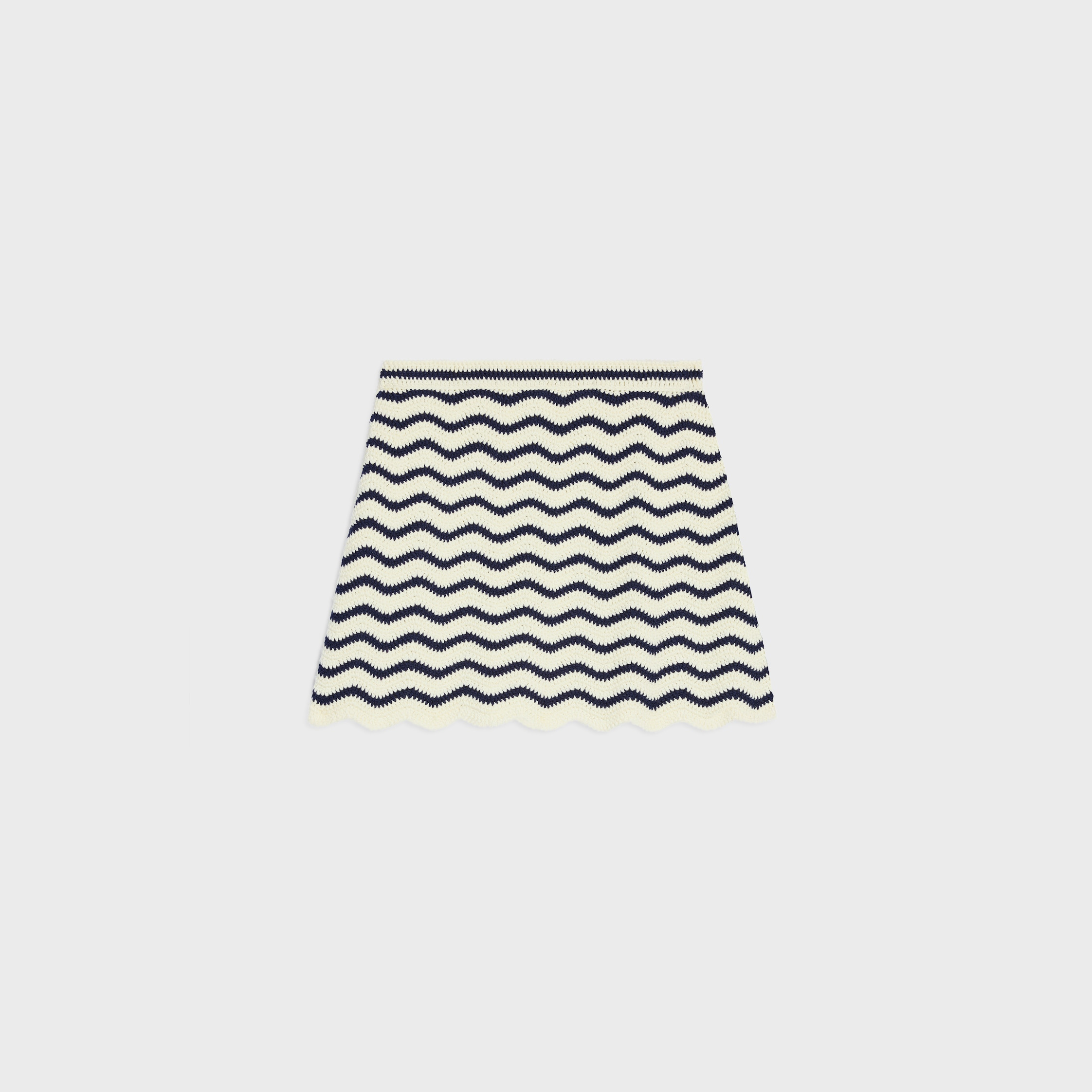 mini skirt IN crochet cotton - 2