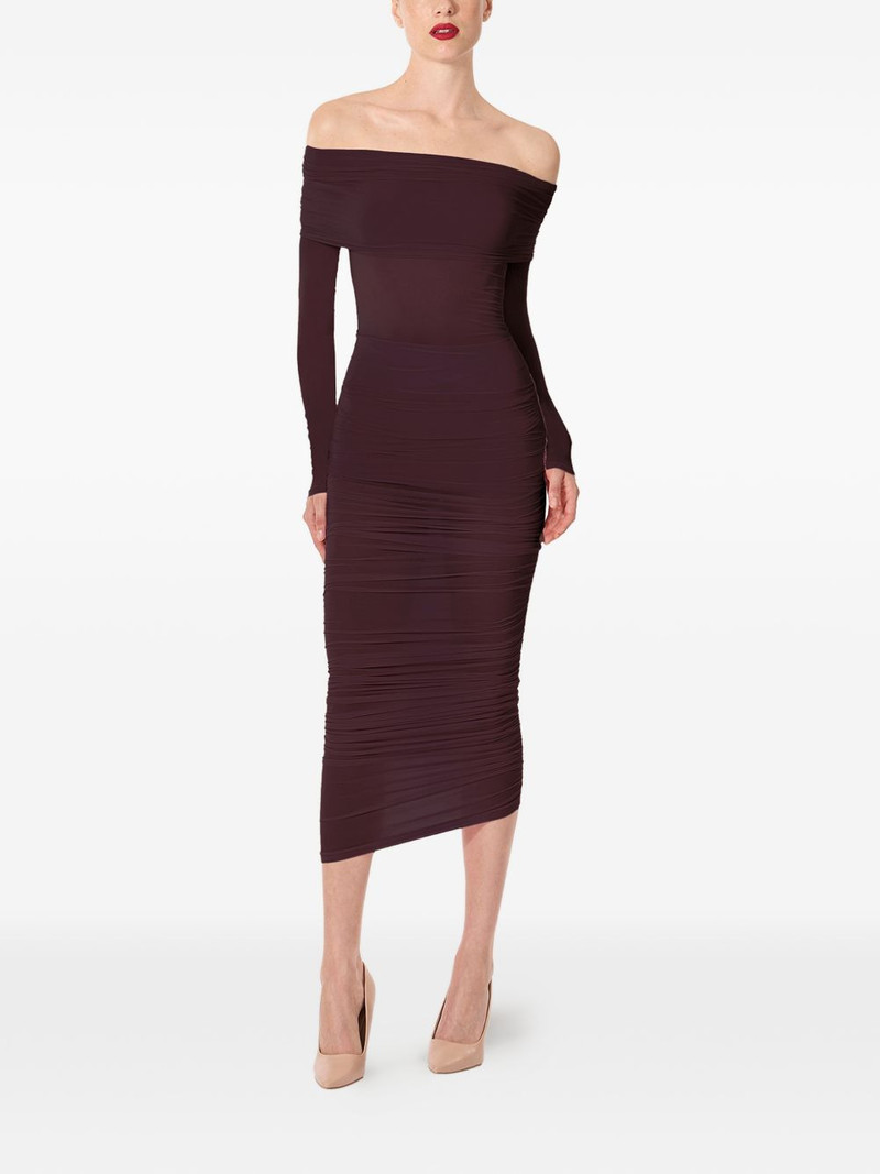 Wolford draped long-sleeve top outlook