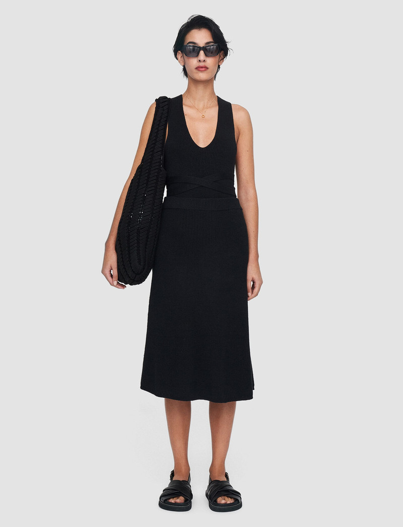 JOSEPH Linen Blend Skirt outlook