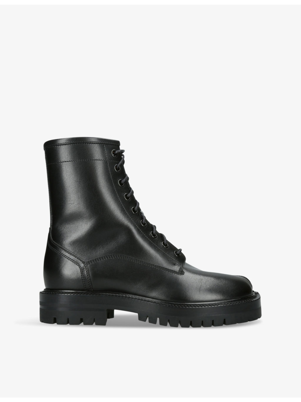 Tabi Combat leather ankle boots - 1