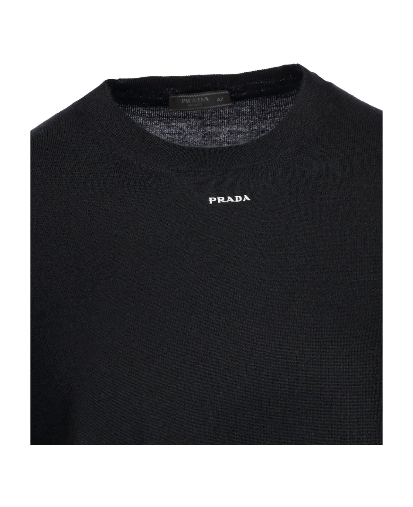 Logo Intarsia Crewneck Knitted Jumper - 3