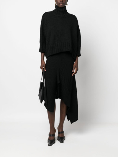 Yohji Yamamoto roll-neck wool jumper outlook