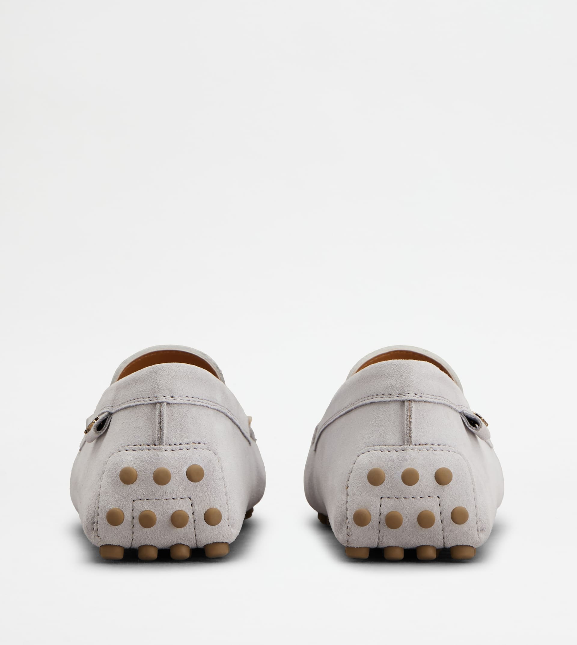 GOMMINO DRIVING SHOES IN SUEDE - GREY - 3