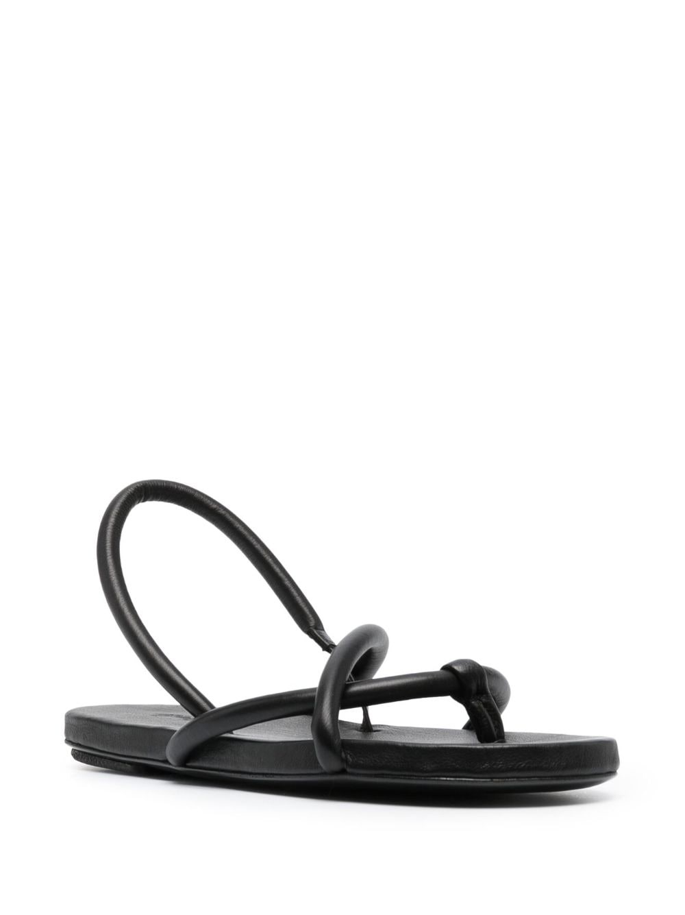 slingback leather sandals - 2