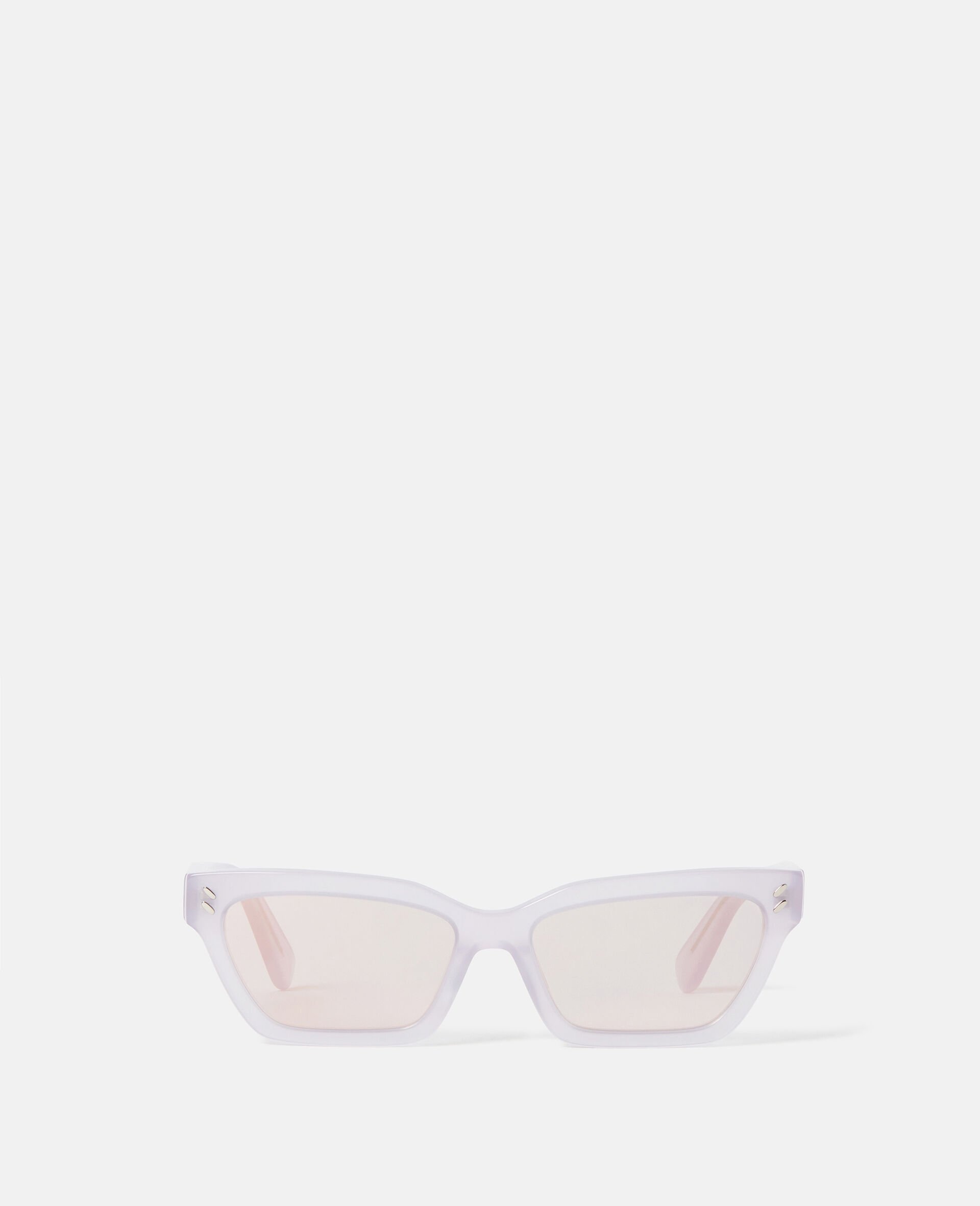 Rectangular Cat-Eye Sunglasses - 1