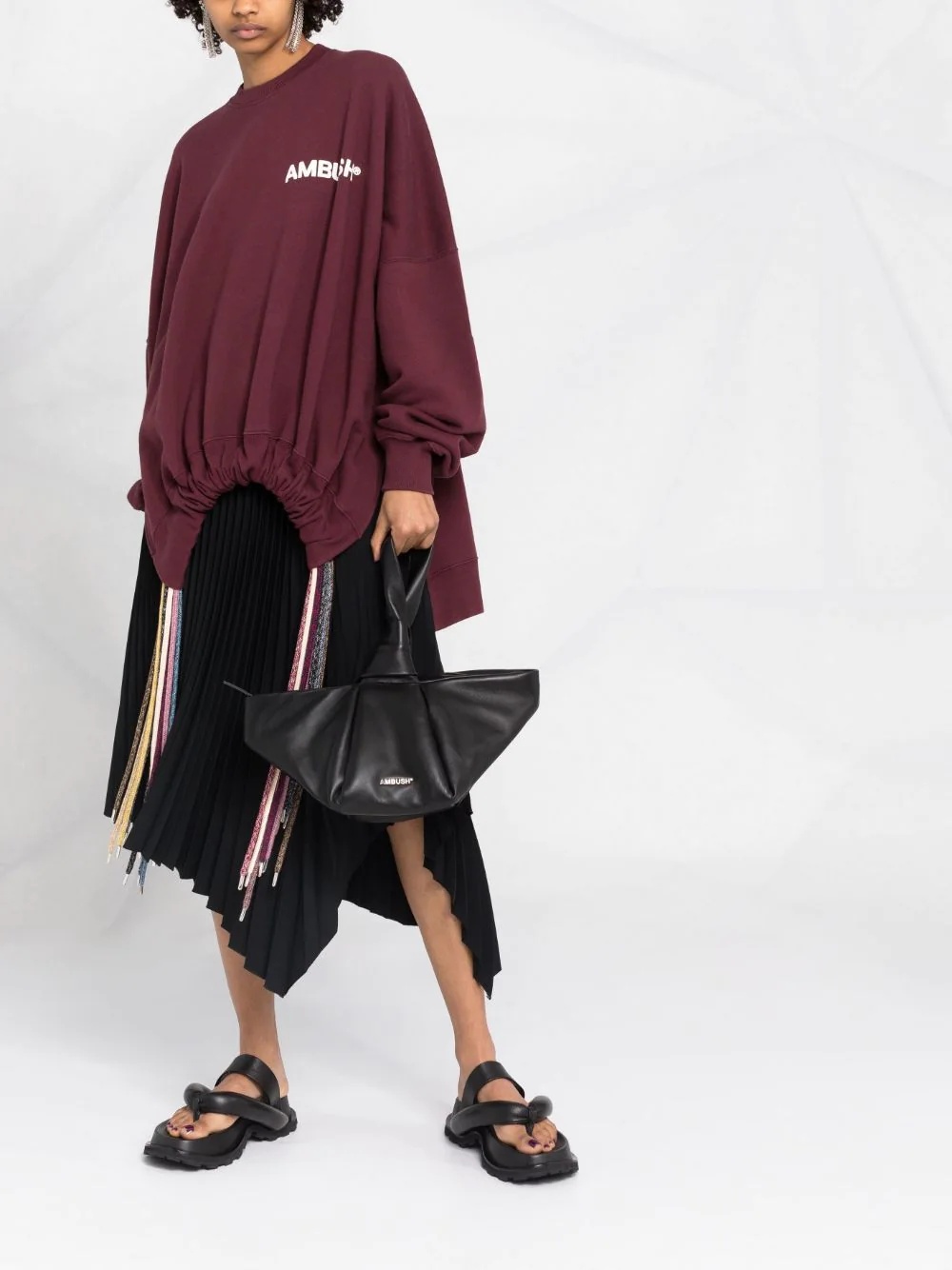 Twist knot-detail tote - 2