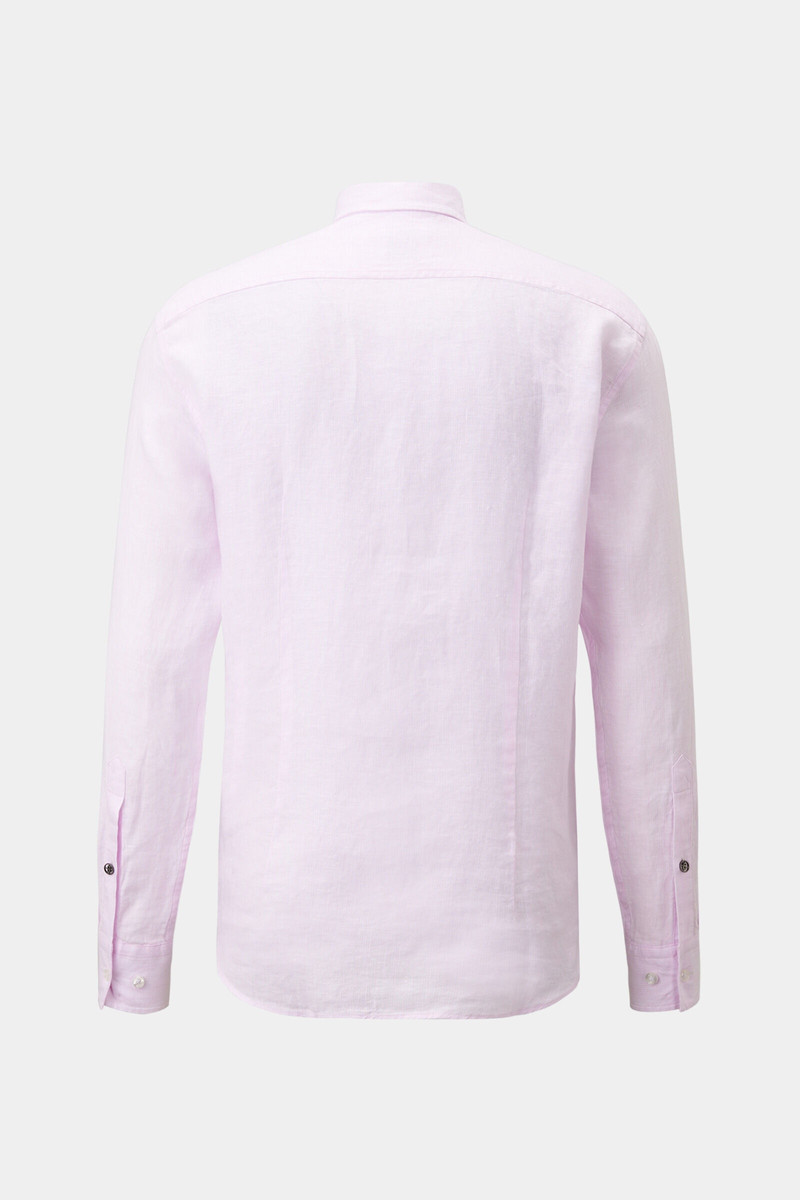BOGNER Timi linen shirt in Light pink outlook