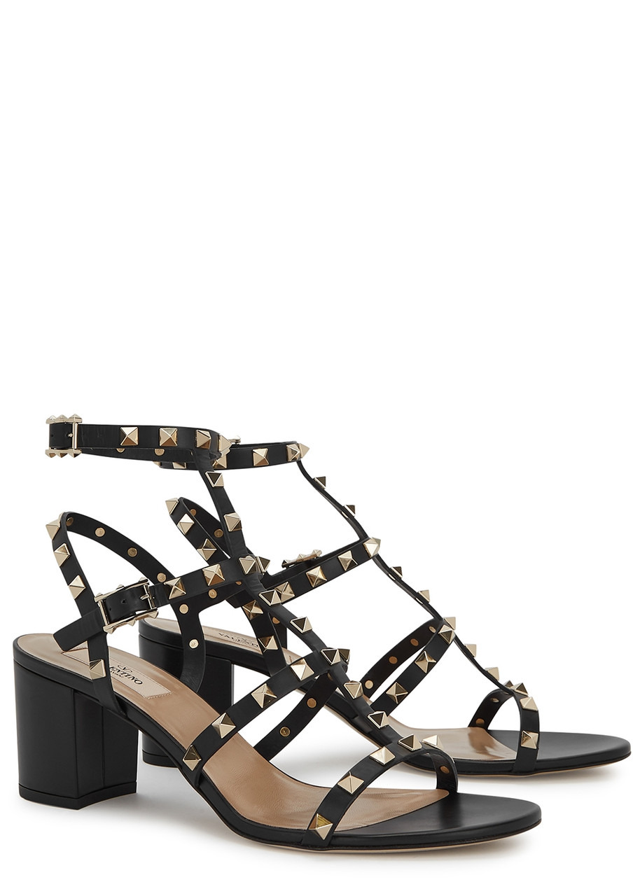 Valentino Garavani Rockstud 60 leather sandals - 2