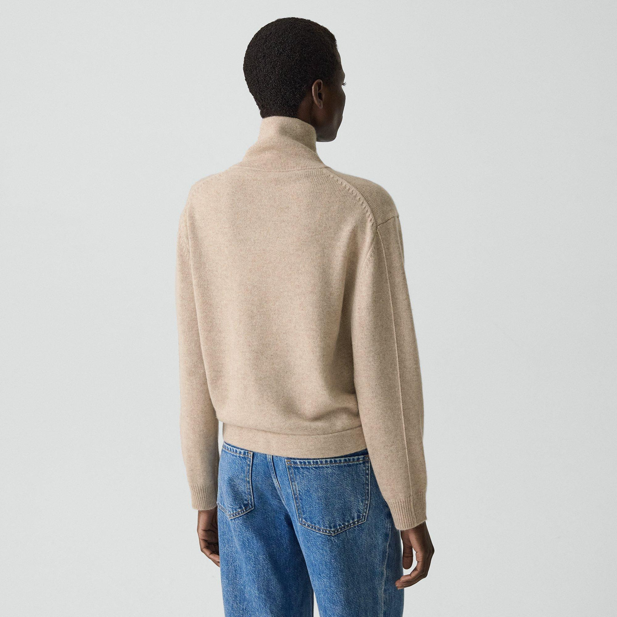 Zip Jacket in Cashmere - 4