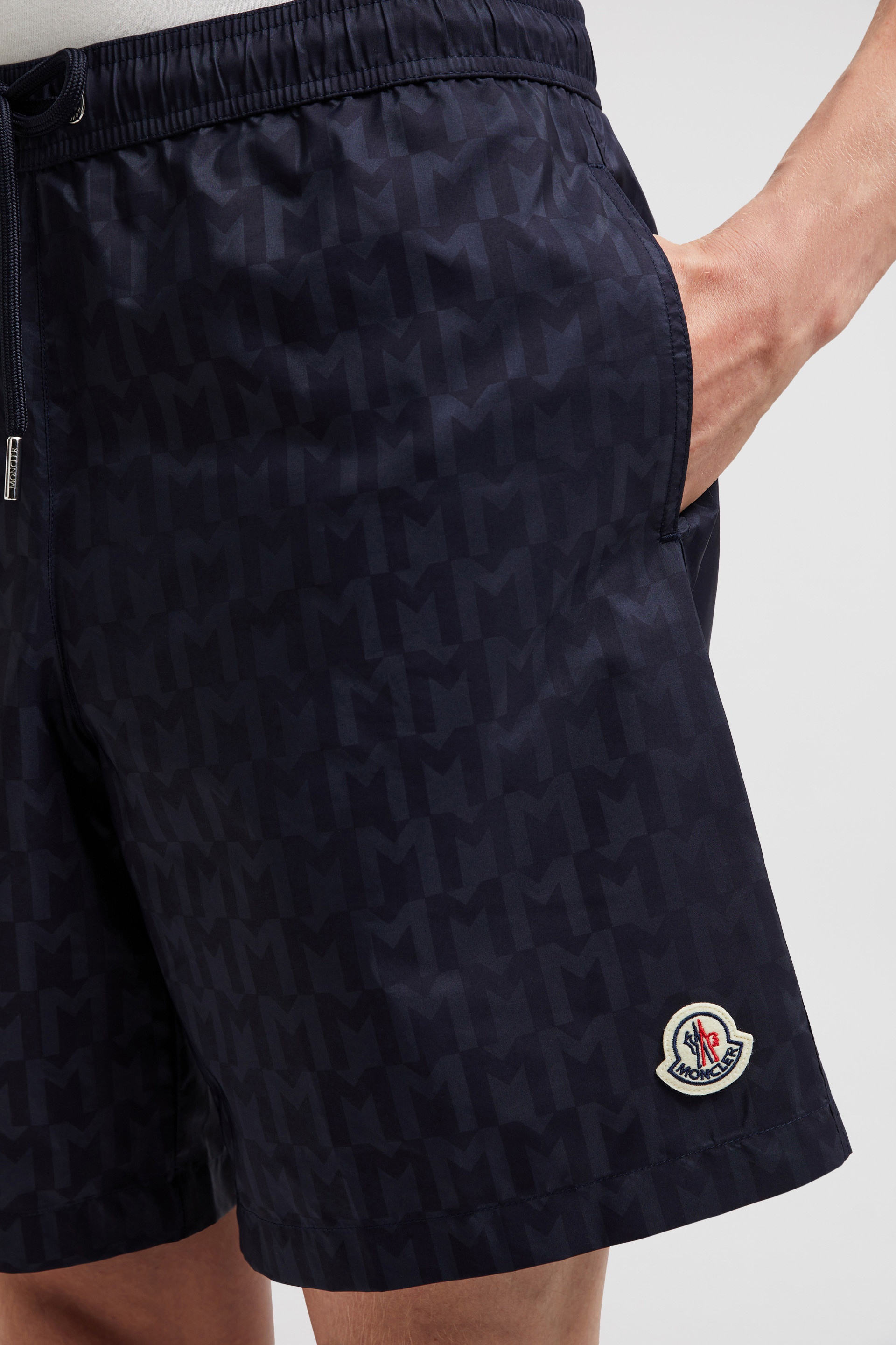 Monogram Print Swim Shorts - 4
