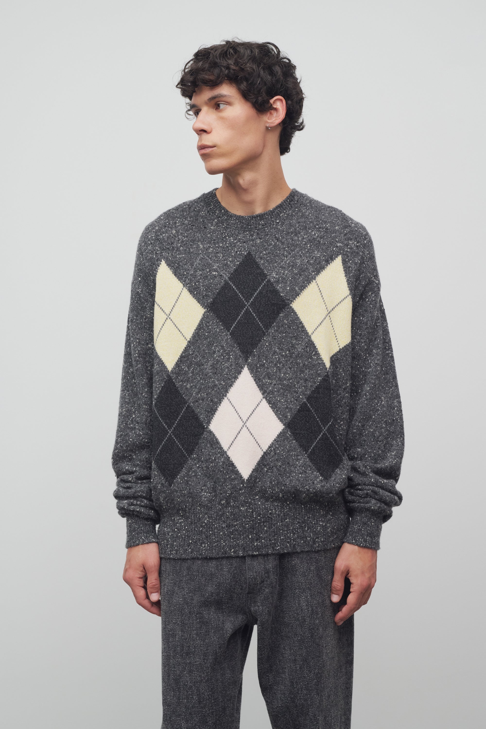 Pincer Sweater in Cashmere - 3