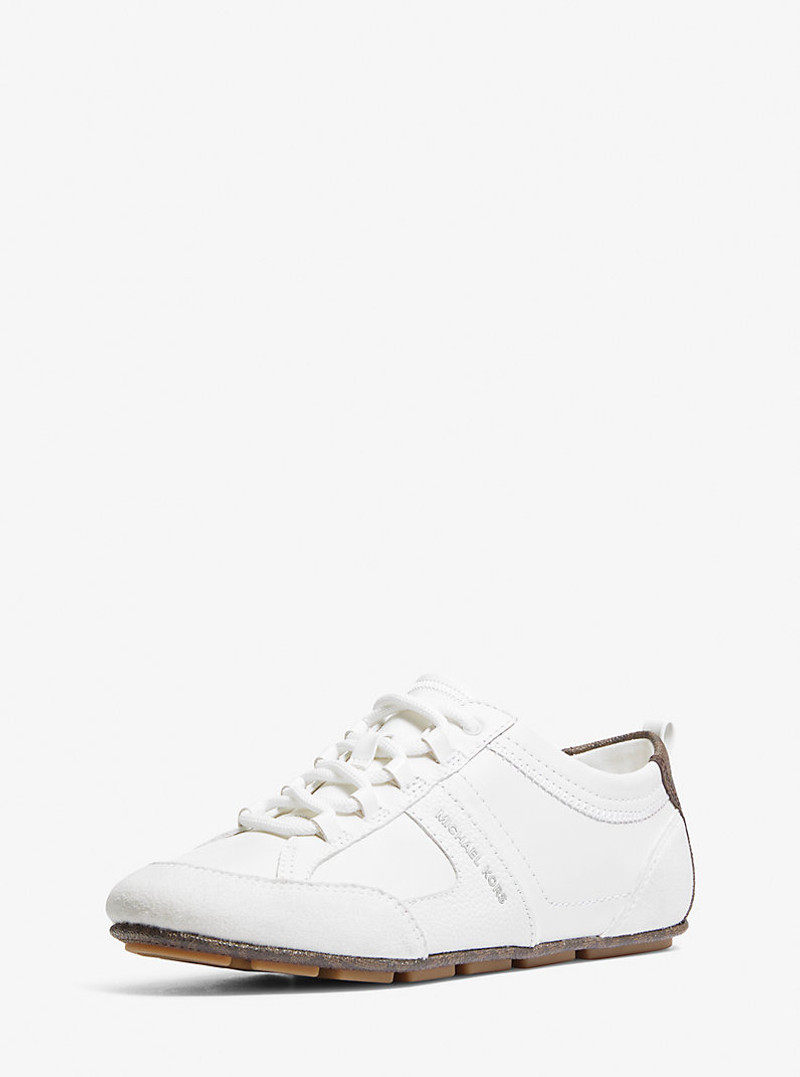 MICHAEL KORS Keely Leather Trainer outlook