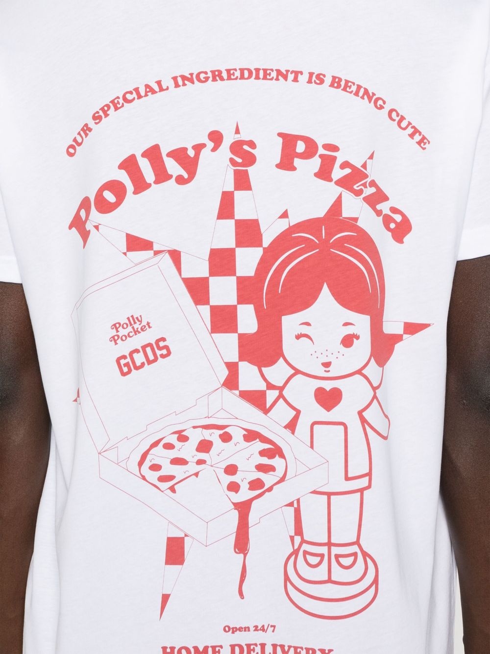 x Polly Pocket Pizza T-shirt - 4