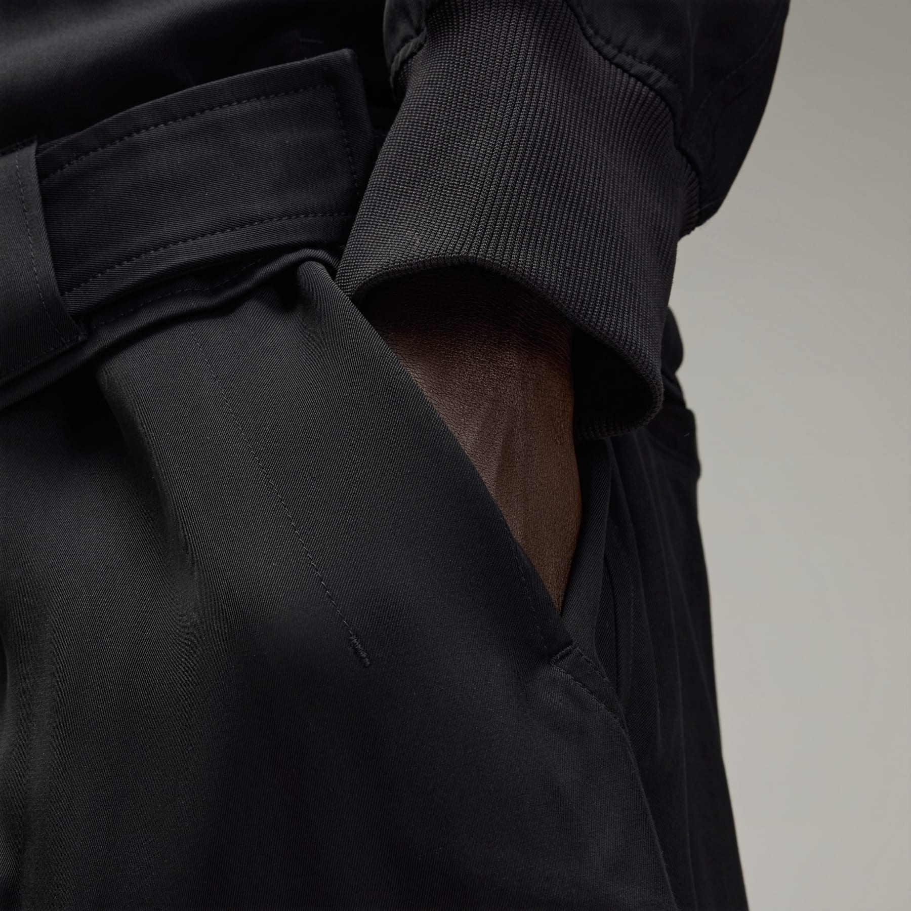 Y-3 Rayon Twill Pants - 7