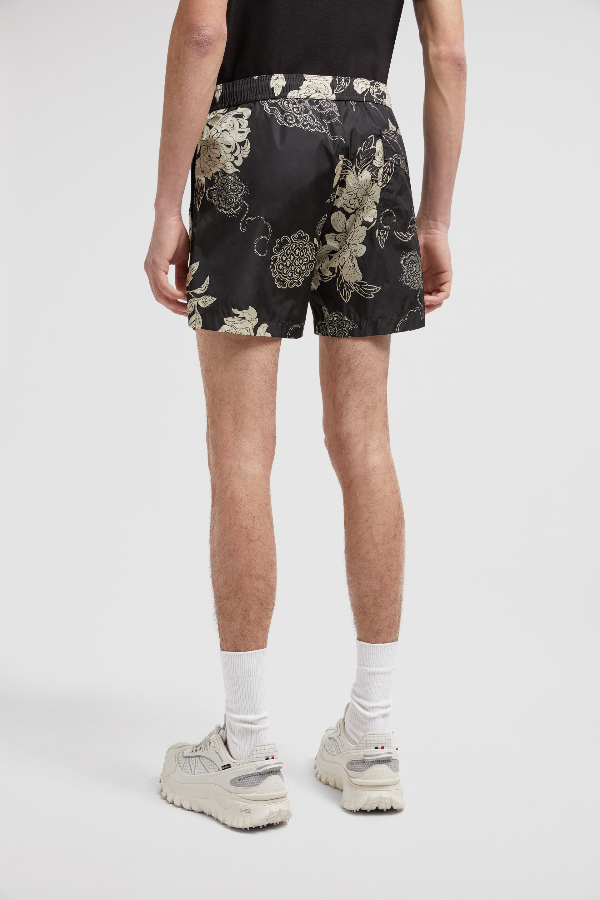 Floral Print Swim Shorts - 5