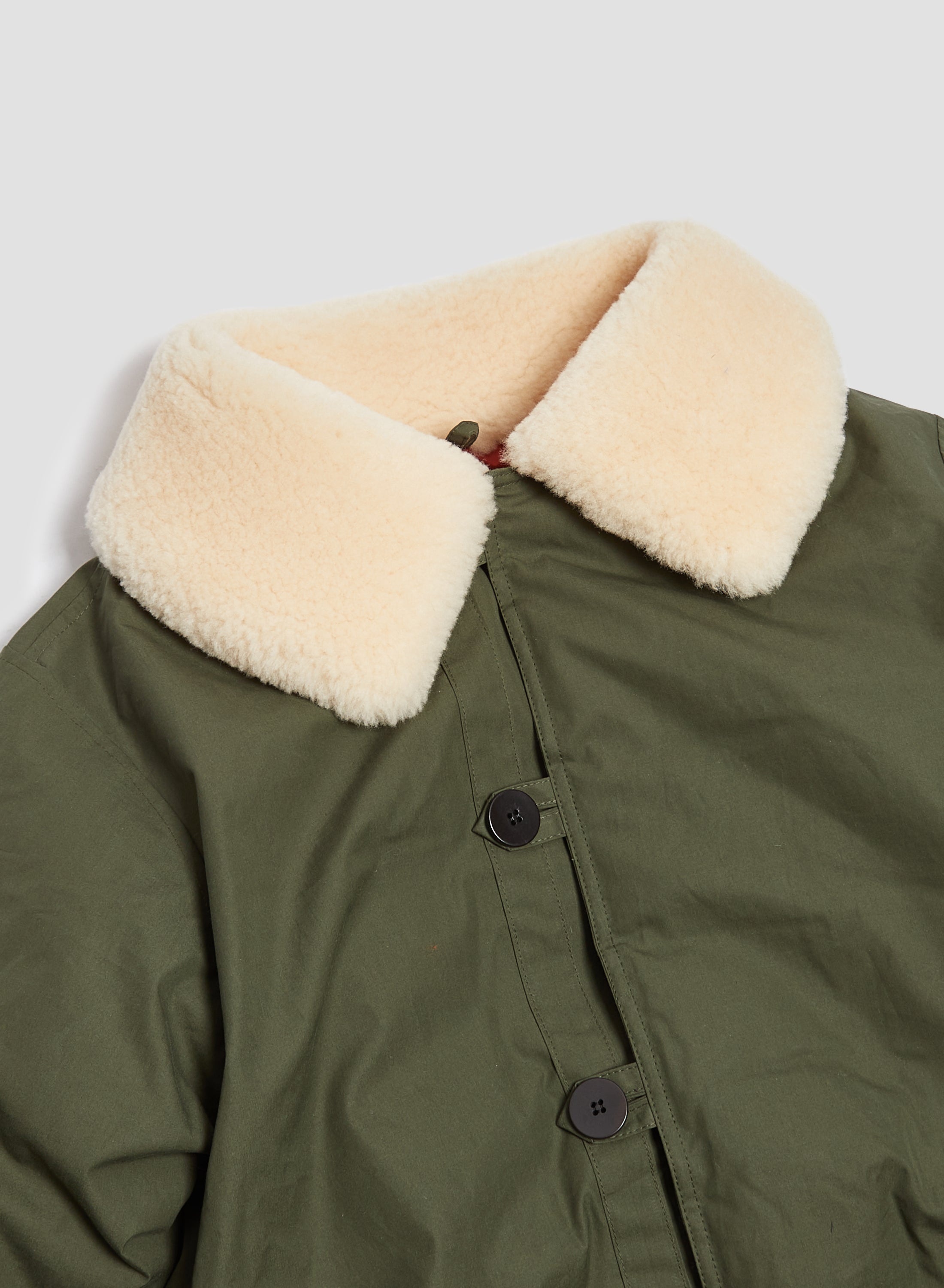 Finch Parka in Olive - 7