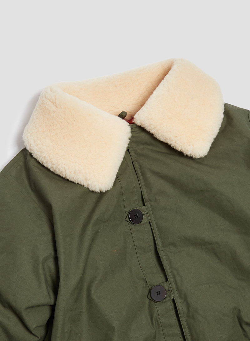 Finch Parka in Olive 7