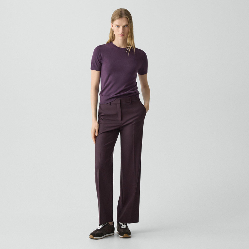 Theory Sweater Tee in Regal Wool outlook