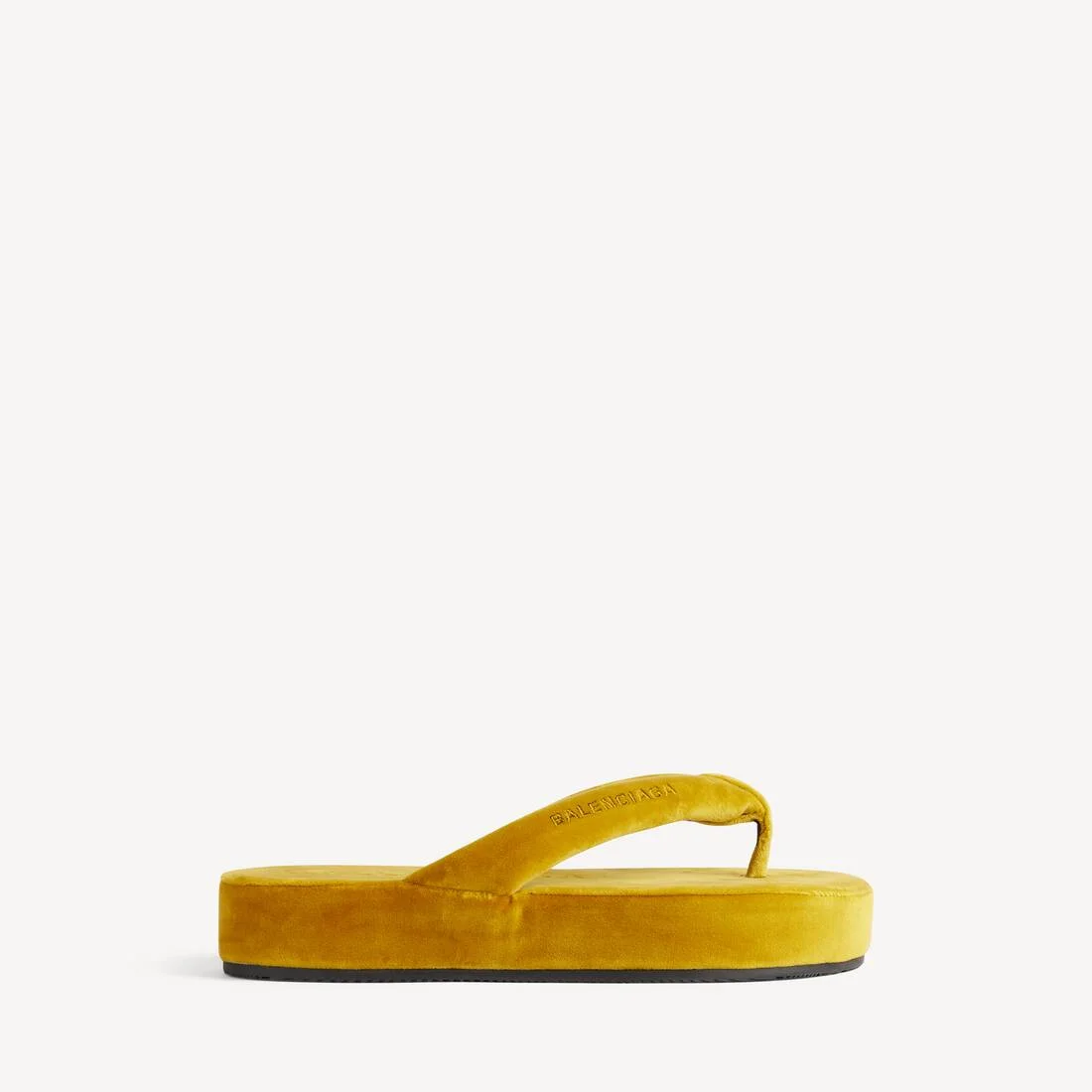 Women's Jet Lag Thong in Mustard - 1