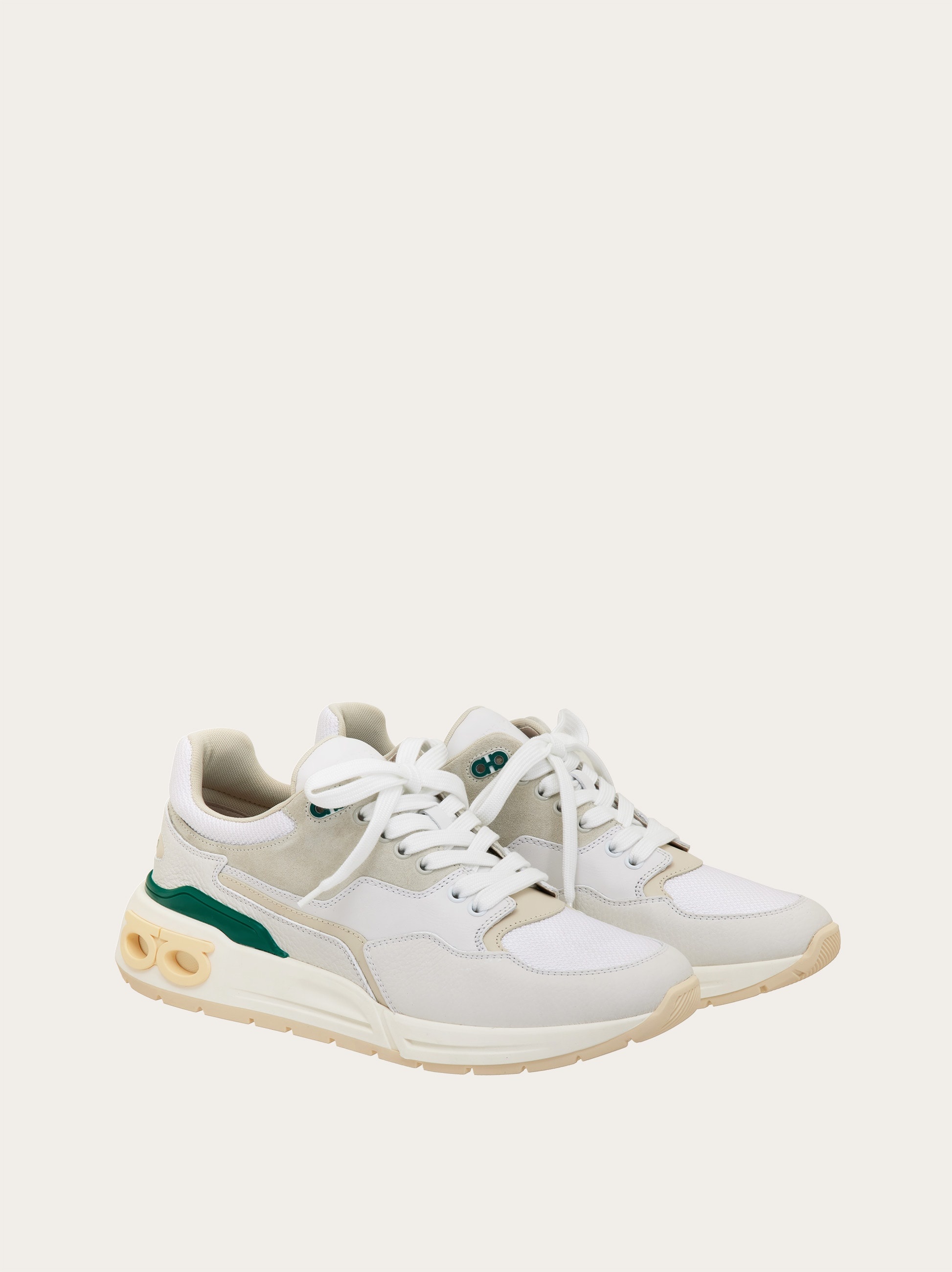 Low cut sneaker with Gancini eyelet - 5