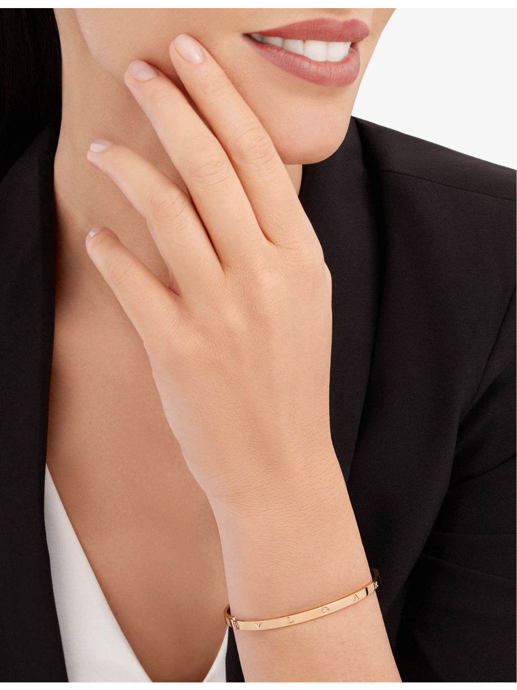 B.zero1 18ct rose-gold bracelet - 3