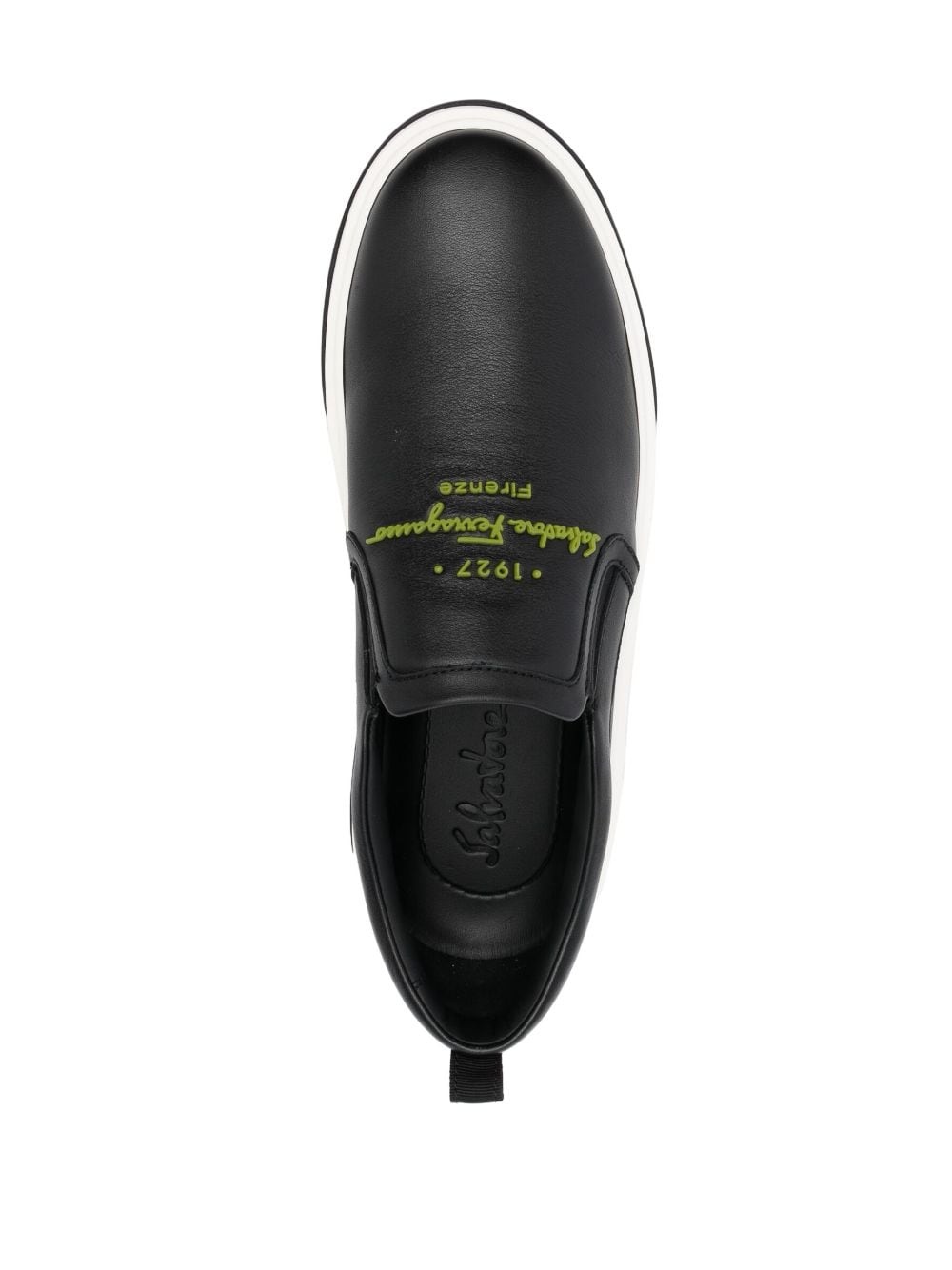 Cassina leather low-top sneakers - 4