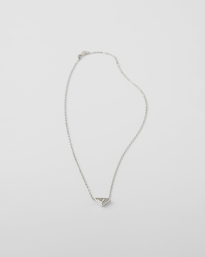 Eternal Gold pendant necklace - white gold and laboratory-grown diamonds - 1