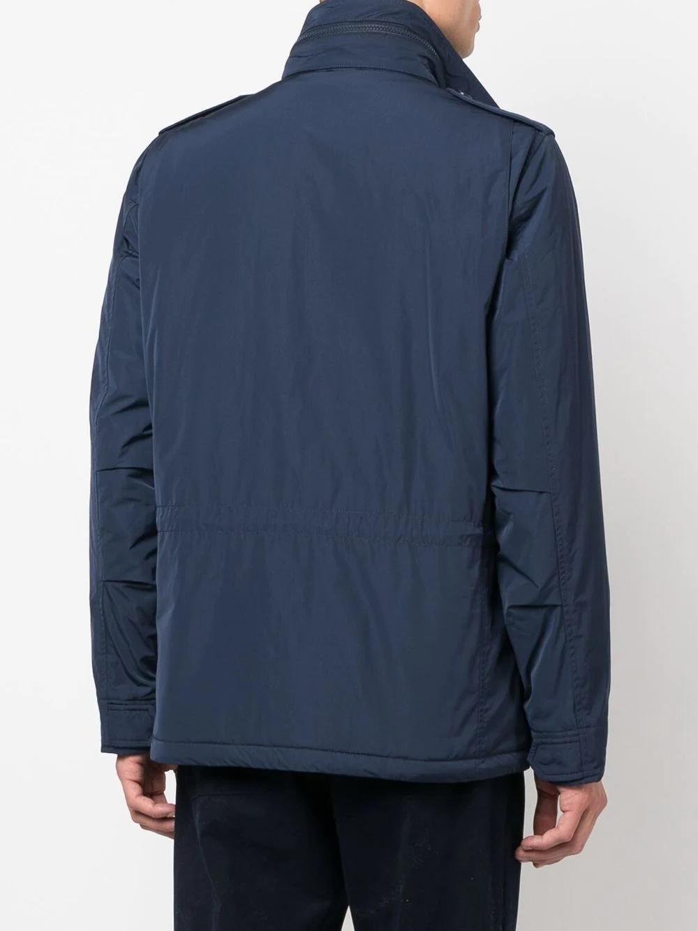 hooded quilted windbreaker jacket - 4