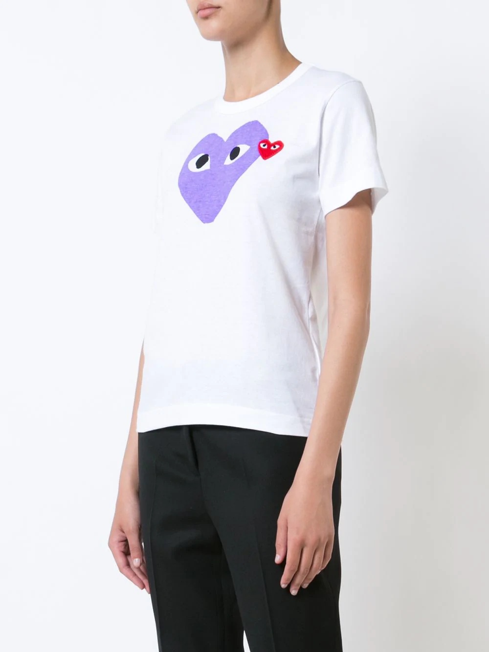 heart logo T-shirt - 3