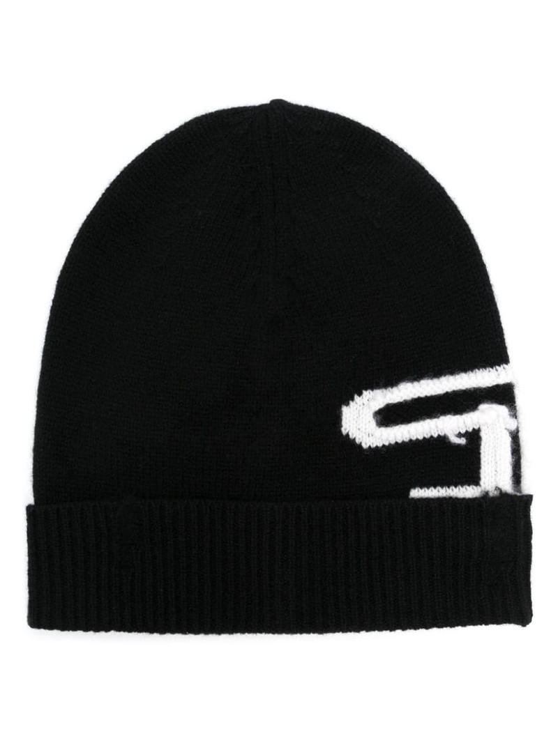 K-Peel 로고 - intarsia beanie 1