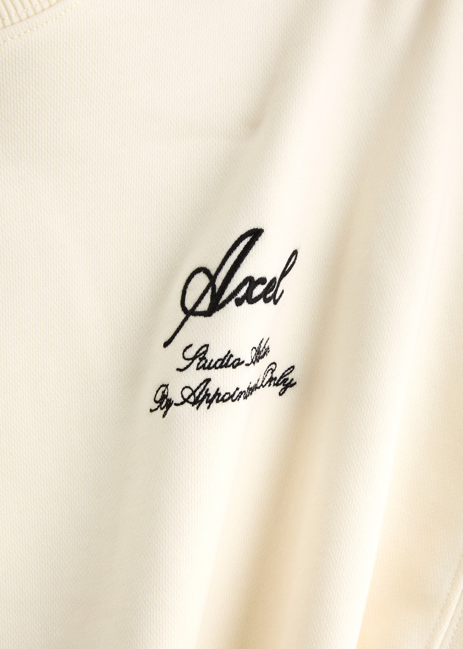 Axel Arigato Atelier Logo-embroidered Cotton Sweatshirt - 5