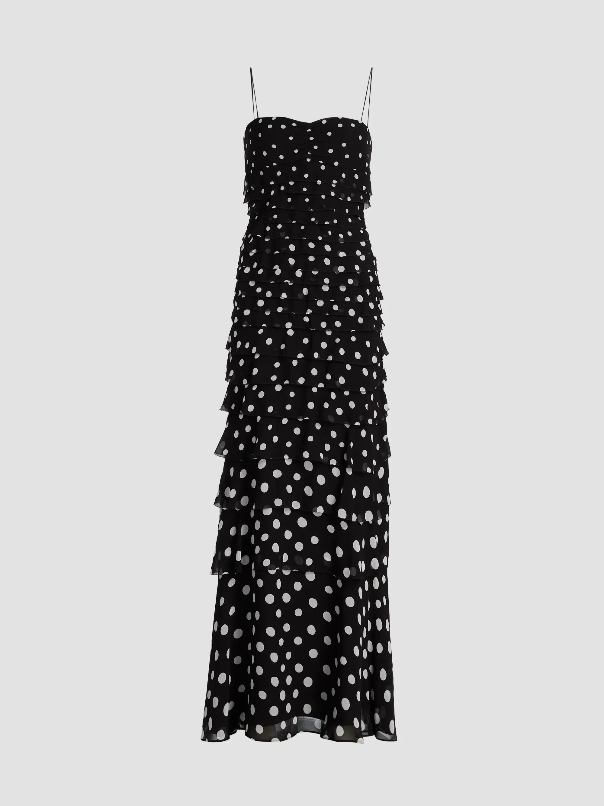Women's Niki Polka Dot Maxi Dress - Polka Scatter - 1