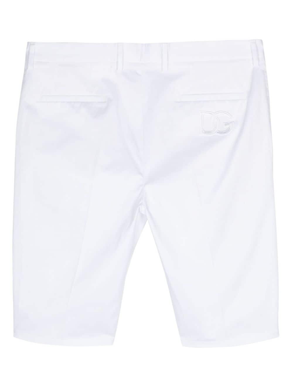 logo-embroidered bermuda shorts - 2