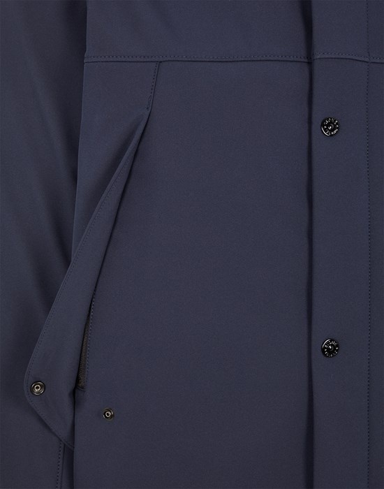 40227 LIGHT SOFT SHELL-R_e.dye® TECHNOLOGY IN RECYCLED POLYESTER BLUE - 5