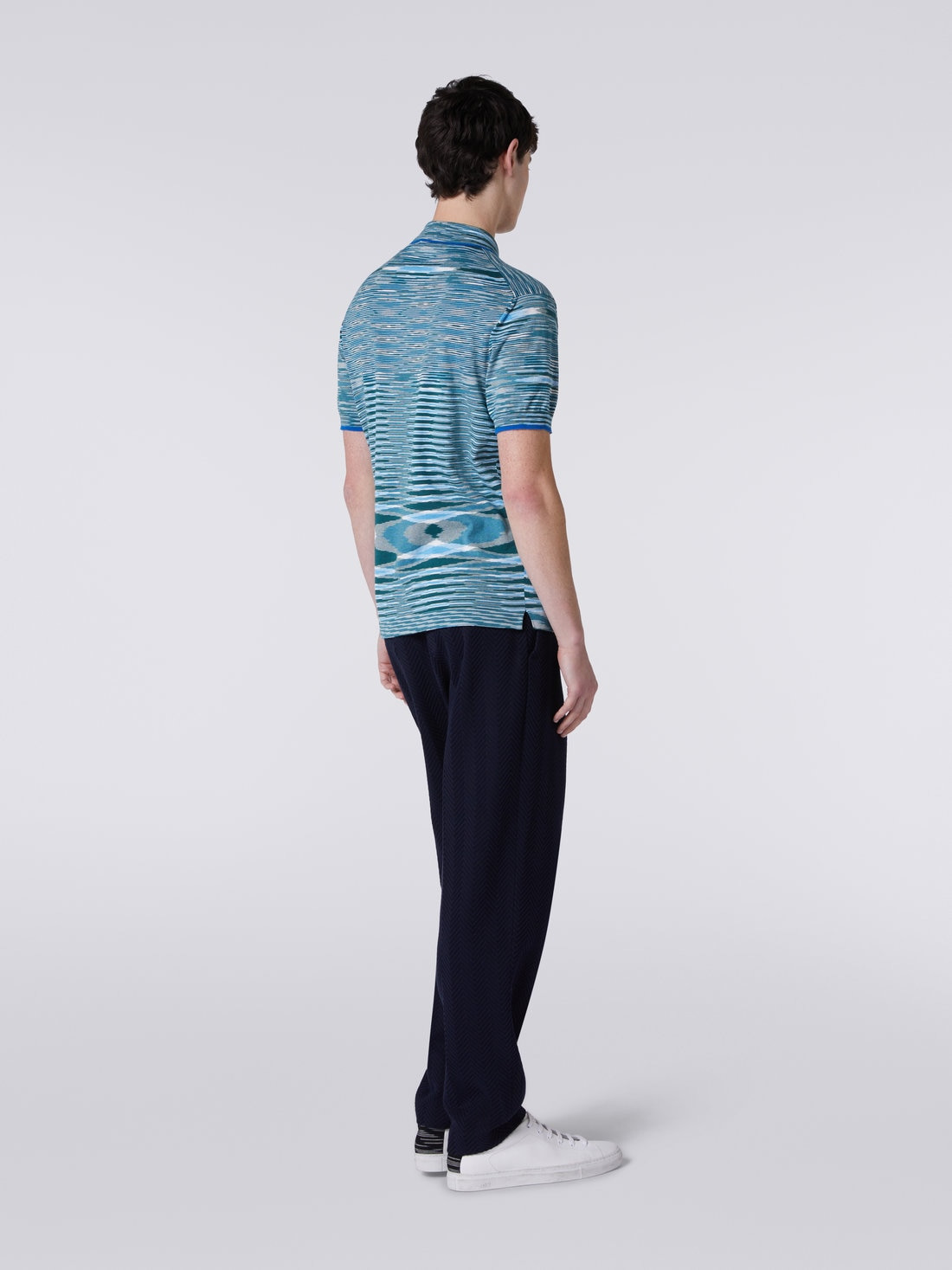 Slub cotton polo shirt - 4