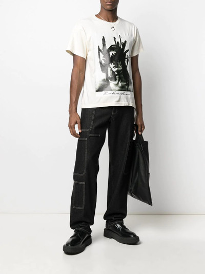 Rhude graphic print T-shirt outlook