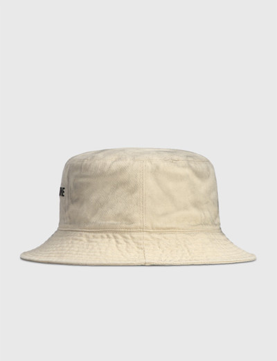 We11done 1506 LOGO WASHED BUCKET HAT outlook