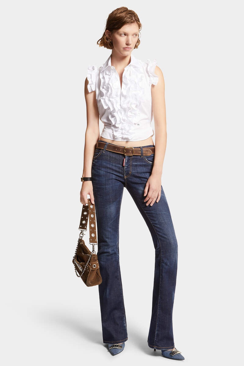 SUPER RUFFLED BLOUSE - 6