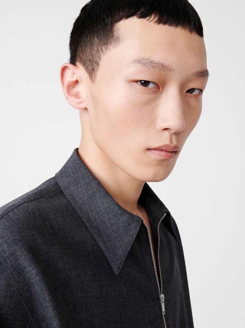 Studio Nicholson Axia Tropical Wool Shirt outlook