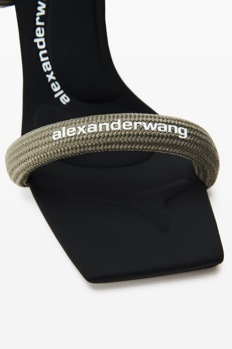 Alexander Wang JULIE TUBULAR WEBBING SANDAL outlook