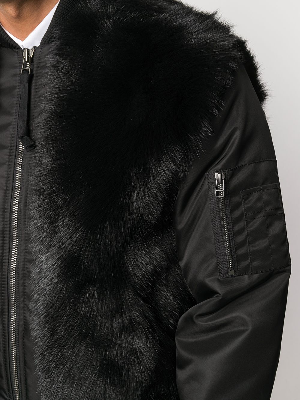 x Nick Wooster fur bomber jacket - 6