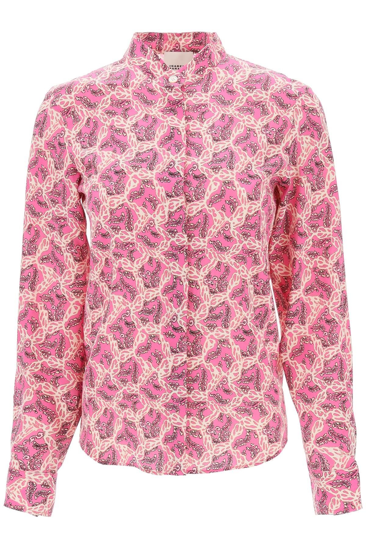 Ilda silk shirt with paisley print - 1