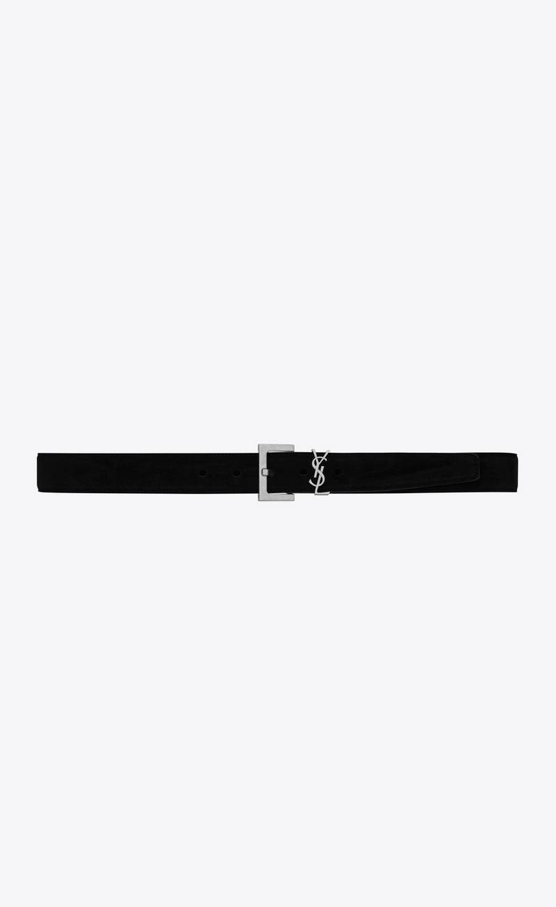 cassandre belt in suede - 1