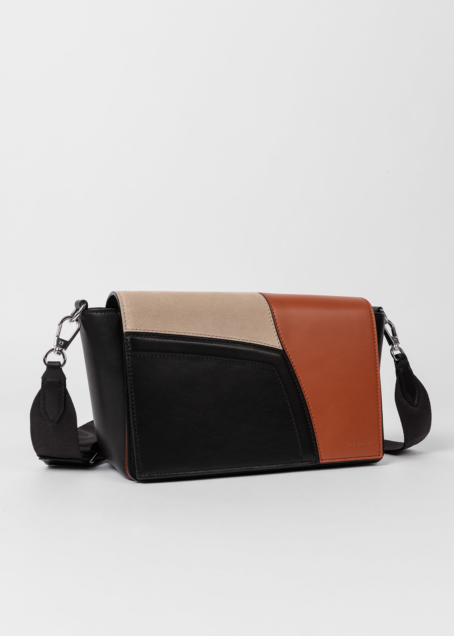 'Patchwork' Cross Body Bag - 8