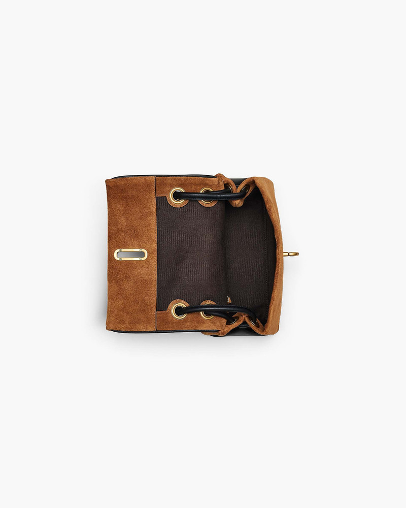 THE SUEDE MINI DUAL SHOULDER BAG 6