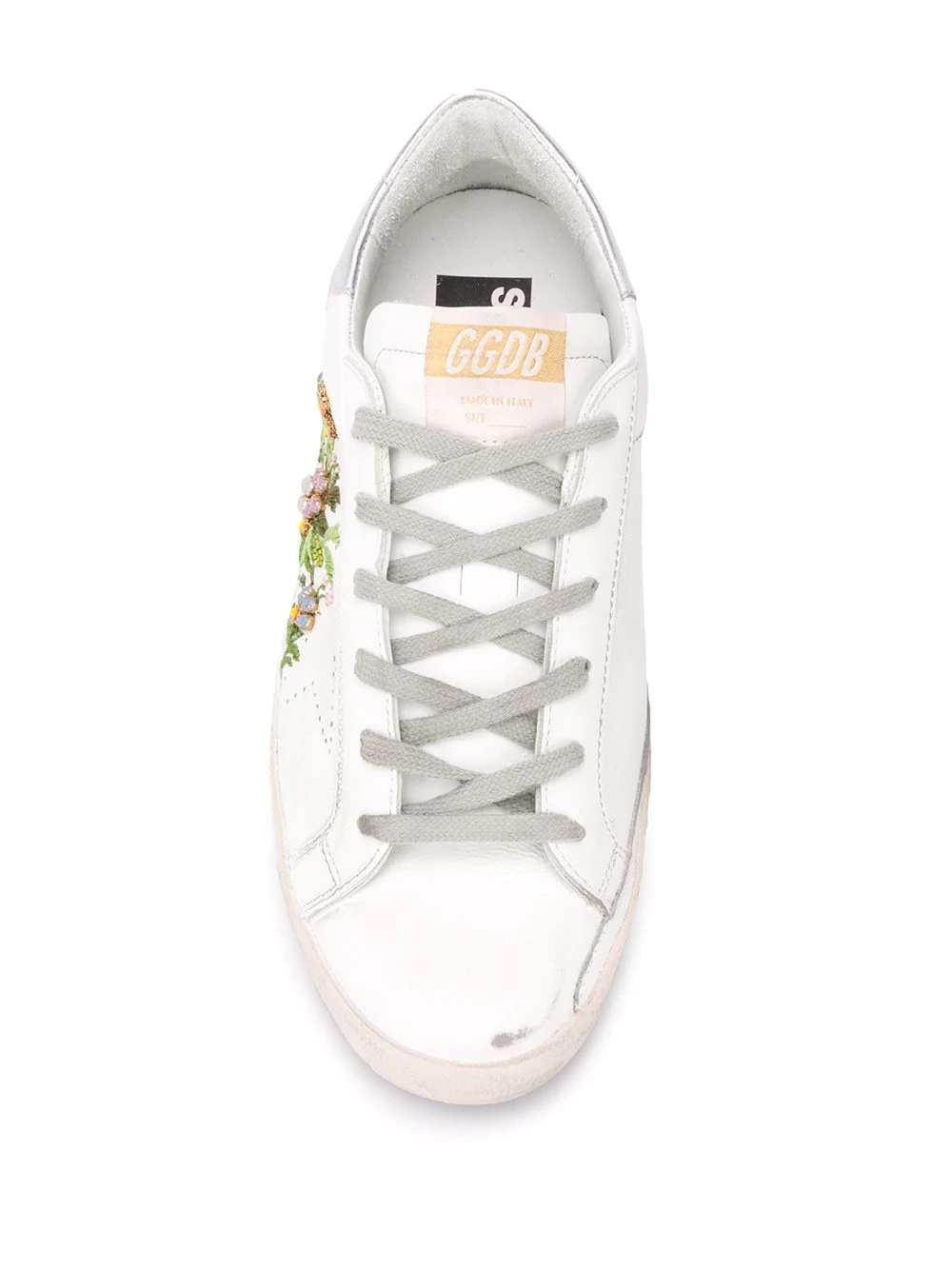 floral Superstar sneakers - 4