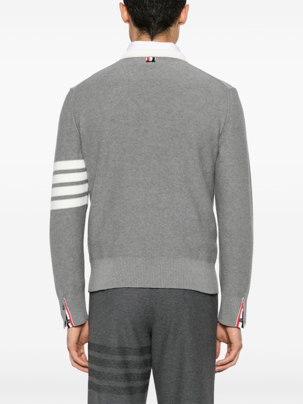 Hector intarsia-knit jumper - 4