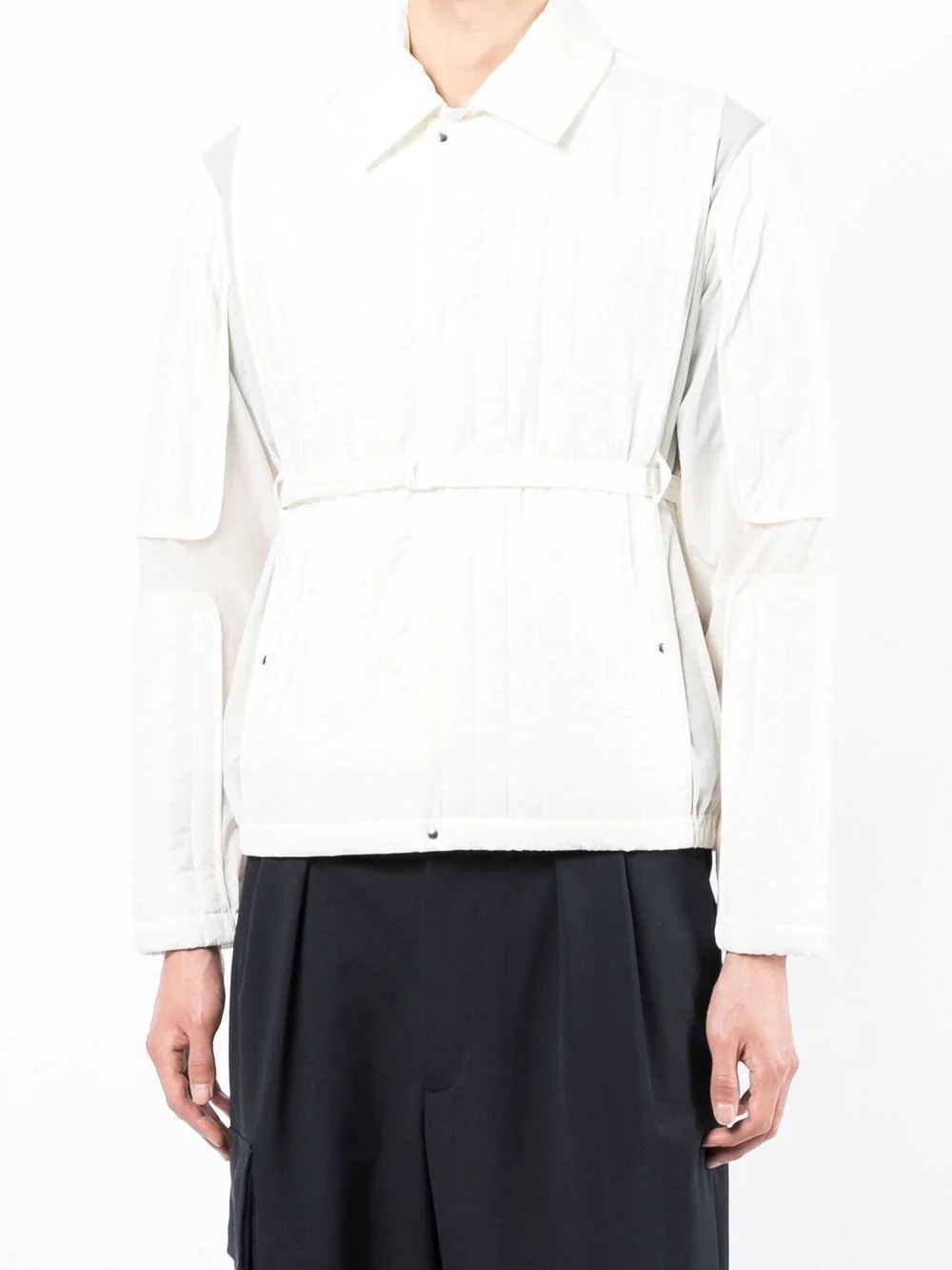 padded-panelling jacket - 3