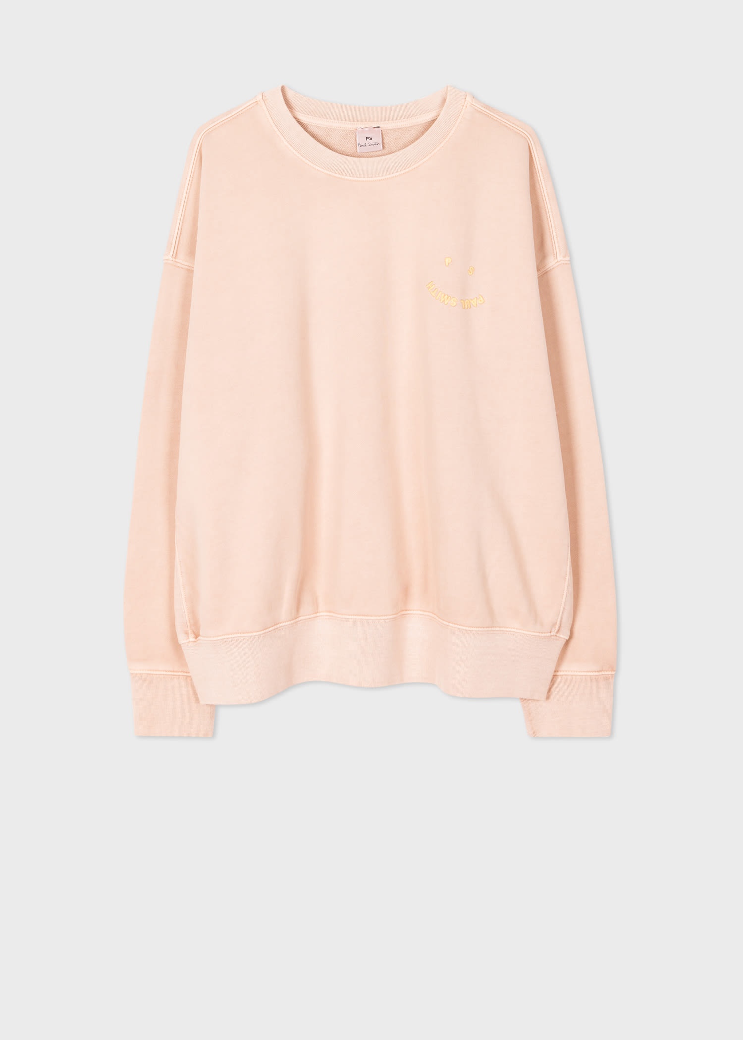 Acid Wash 'Happy' Sweatshirt - 1